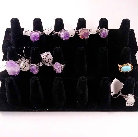 CUSTOM✨ RAW AMETHYST RINGS - Picture 8 of 8
